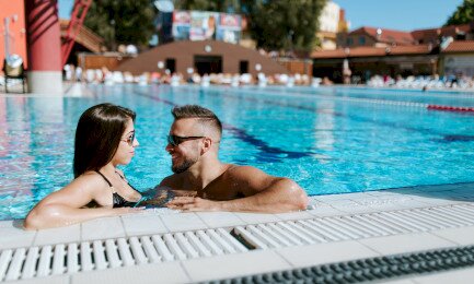 Bilet de familie la spa (2 adulți + 1 copil) cu utilizare a saunei - perioadă extra specială