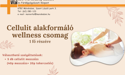 Cellulit alakformáló wellness csomag - 1 fő részére