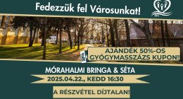 Fedezzük fel városunkat! - Mórahalmi Bringa & Séta program