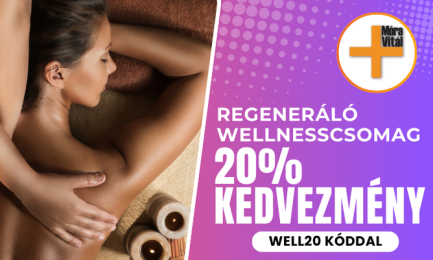 Regeneráló wellness csomag - 1 főre