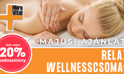 Relax wellness csomag - 1 fő részére