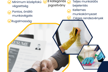 TAKARÍTÓ MUNKATÁRSAT KERESÜNK!