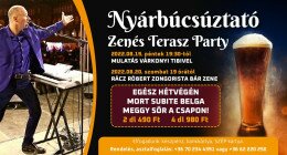 Zenés Terasz Party