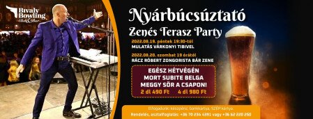 Zenés Terasz Party