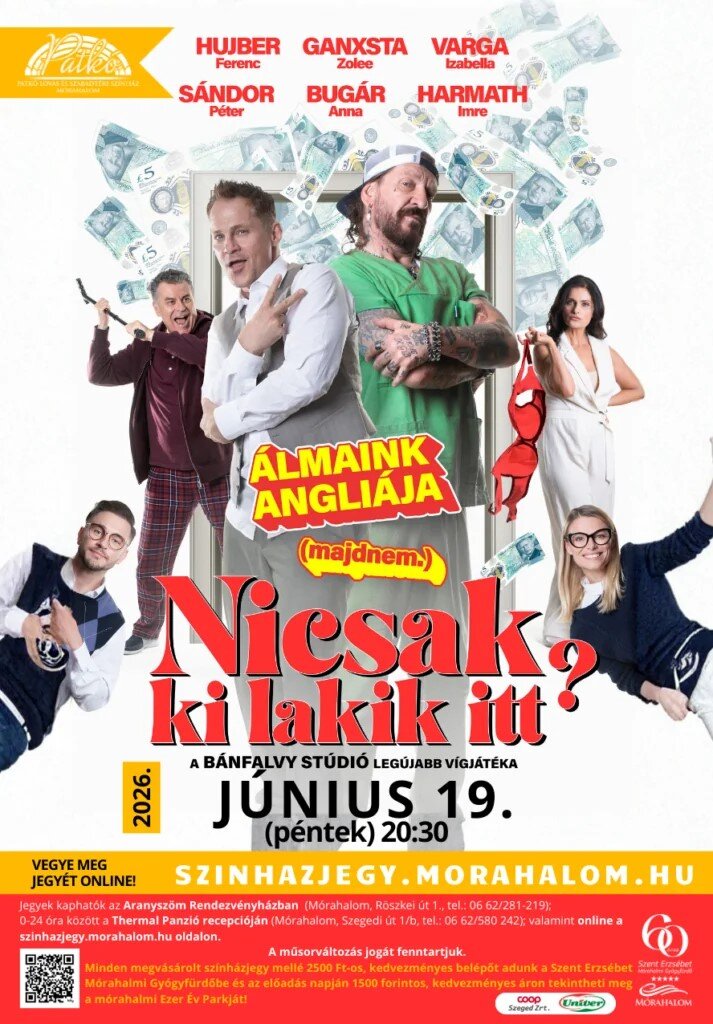 Nicsak ki lakik itt előadás plakátja