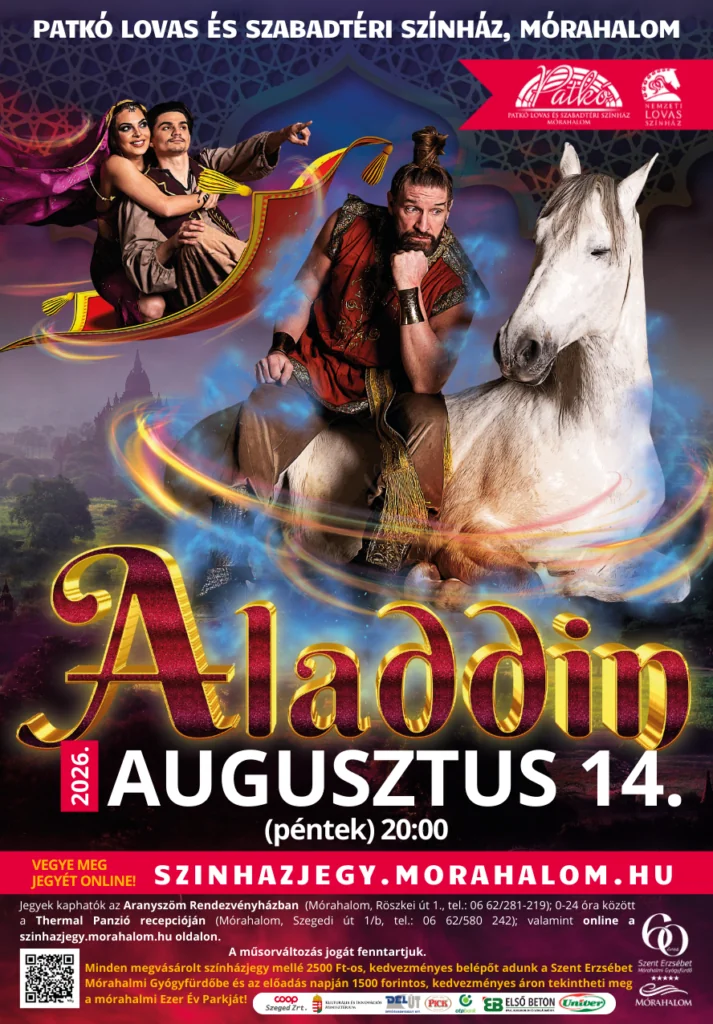 Aladdin előadás plakát
