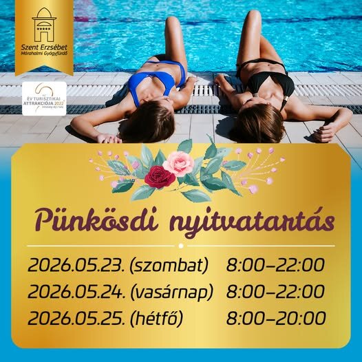 Töltsetek velünk egy igazán nyárias hosszú hétvégét! 