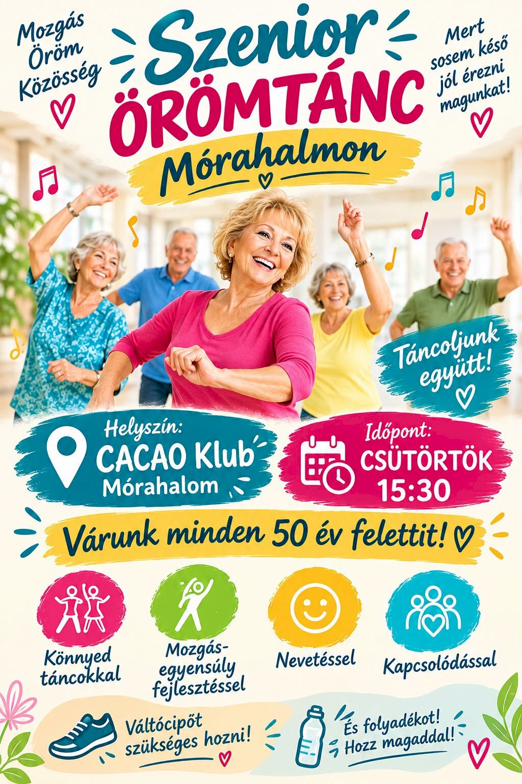 Szenior örömtánc